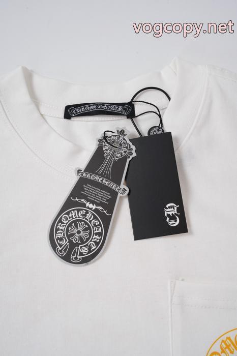 綺麗な 豊富な色揃え トレンド感満載ブランド 偽物 通販半袖Tシャツクロムハーツ_0_4