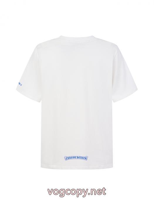 半袖Tシャツキラキラ 期間限定特別価格 お手頃!オシャレCHROME HEARTSブランド 偽物 激安_0_2