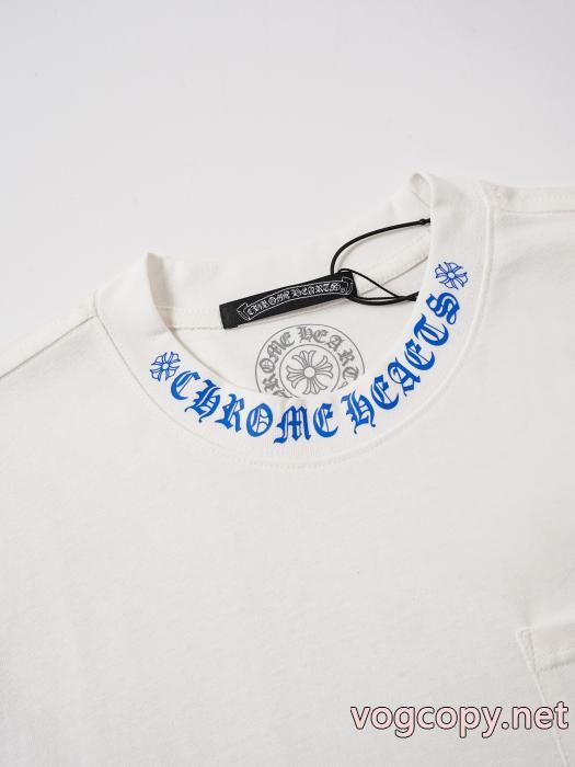 半袖Tシャツキラキラ 期間限定特別価格 お手頃!オシャレCHROME HEARTSブランド 偽物 激安_0_3