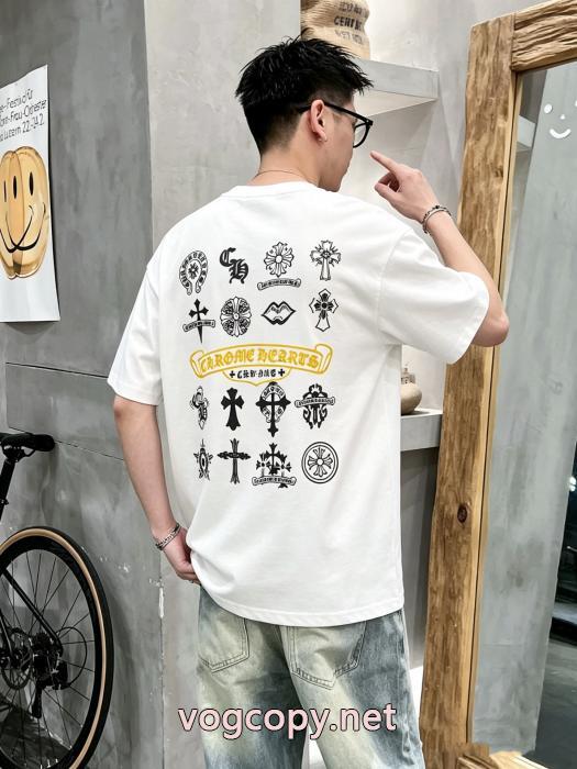 半袖Tシャツブランド コピー 販売CHROME HEARTS芸能人愛用ブランド 激安期間限定セール 2026限定 超レア_0_3