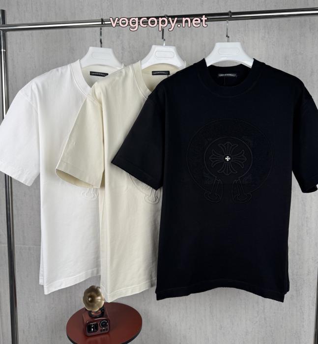 CHROME HEARTS新作追加 大特価品 売り切れ注意ブランド フェイク半袖Tシャツ_0_4
