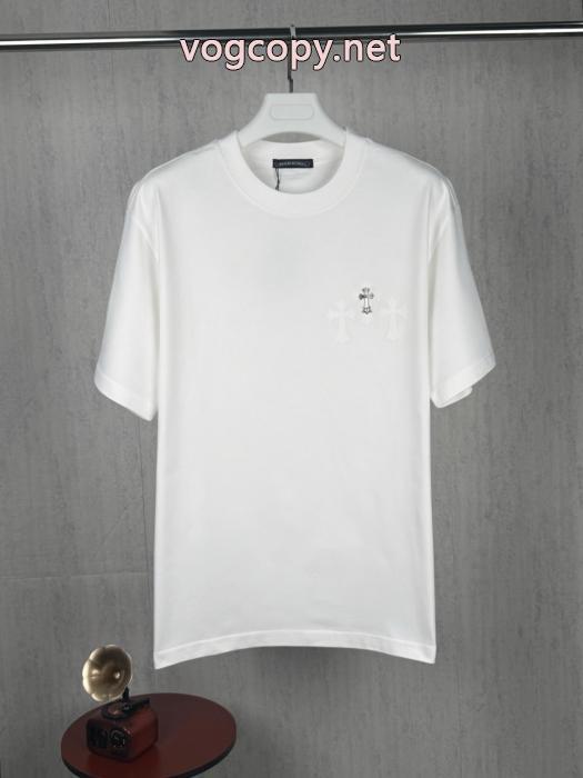 偽物 通販 サイト今度こそ完売！ 雑誌掲載 2026新作品半袖TシャツCHROME HEARTS_0_1