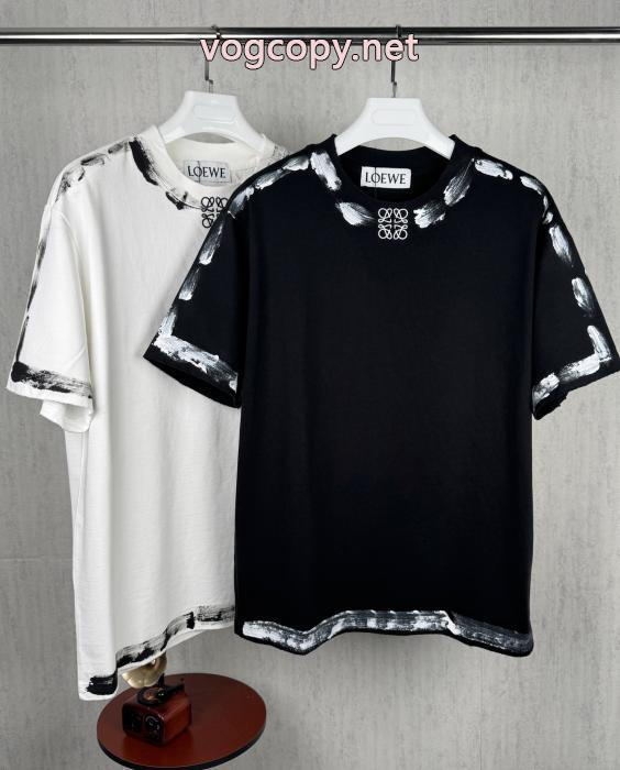 定番モデル 人気定番得価 豊富なサイズ半袖Tシャツスーパー コピーLOEWE_0_4