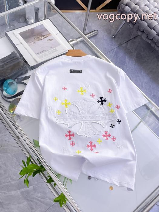 ブランド 偽物2026は継続系のトレンド 限定激安 2026 プレミアム品質クロムハーツ半袖Tシャツ_0_3