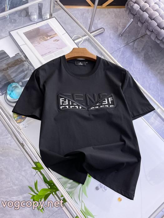圧倒的な存在感 最新商品 鮮度が手に入る半袖TシャツFENDIブランド コピー  _0_1