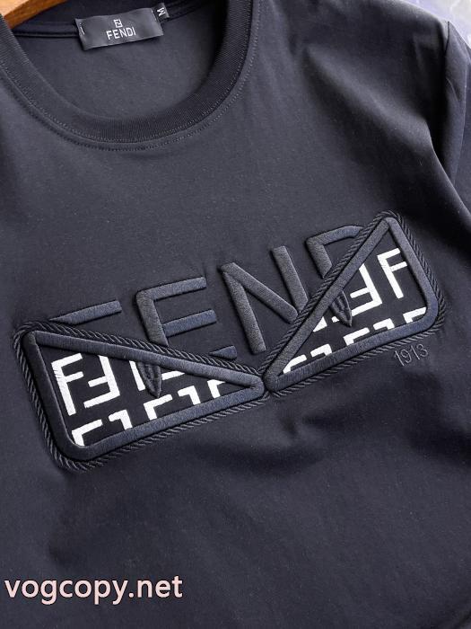 圧倒的な存在感 最新商品 鮮度が手に入る半袖TシャツFENDIブランド コピー  _0_2