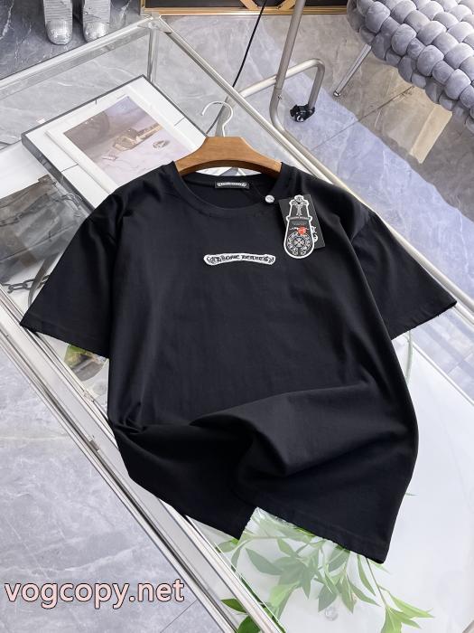 新作追加！ 品質保証最新作 使えて可愛いデザイン激安 通販 専門店半袖TシャツCHROME HEARTS_0_0