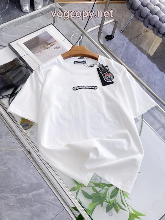 新作追加！ 品質保証最新作 使えて可愛いデザイン激安 通販 専門店半袖TシャツCHROME HEARTS_0_2