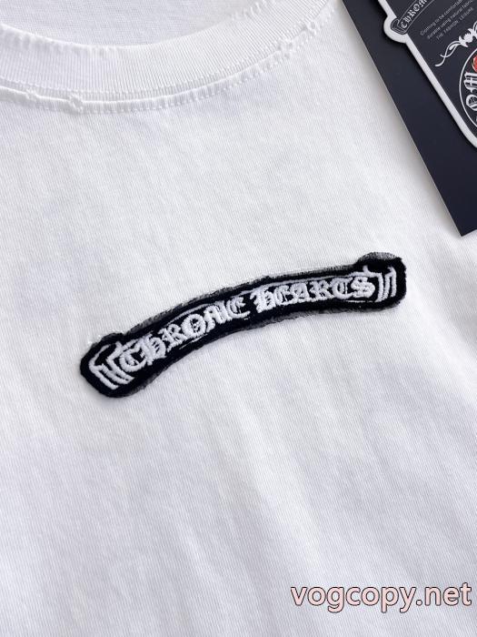 新作追加！ 品質保証最新作 使えて可愛いデザイン激安 通販 専門店半袖TシャツCHROME HEARTS_0_4
