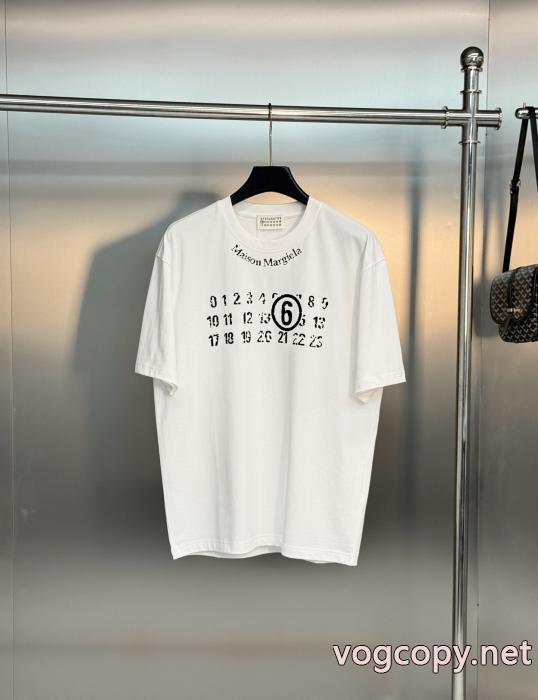 偽物 ブランド ショップ半袖Tシャツ激安通販 少数入荷 限定生産品メゾン マルジェラ_0_2