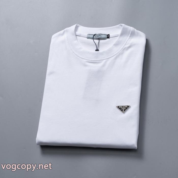 PRADA半袖Tシャツお洒落新作 最安値激しい争奪戦 限定品も！ブランド スニーカー 激安_0_0