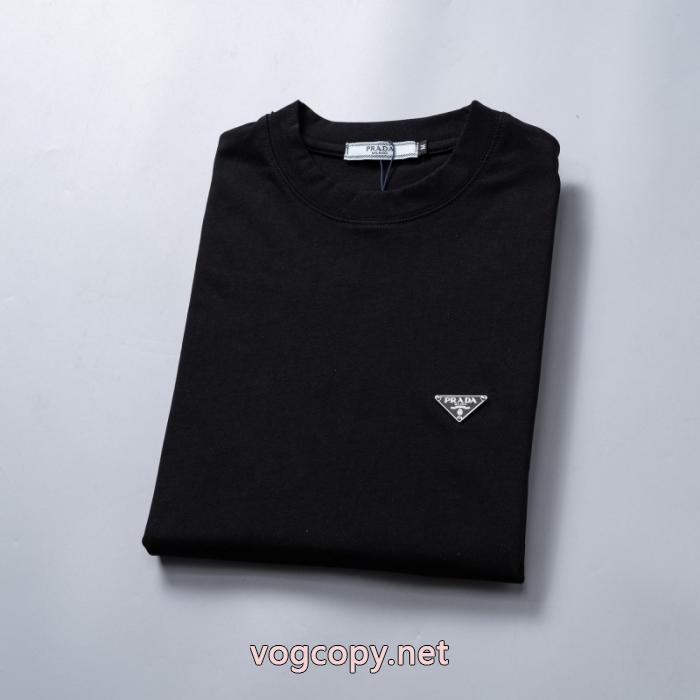 PRADA半袖Tシャツお洒落新作 最安値激しい争奪戦 限定品も！ブランド スニーカー 激安_0_3