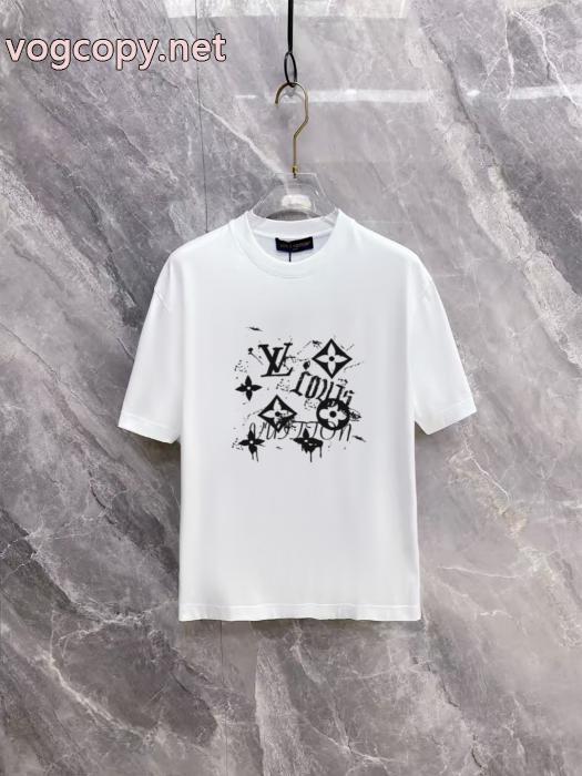 ブランド スーパー コピー 店舗男女共用 ナチュラル 話題となる人気品LOUIS VUITTON半袖Tシャツ_0_1