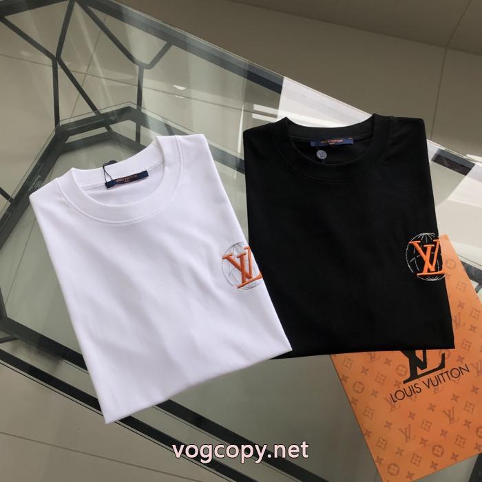 ブランド 通販 激安存在感のある トレンド新作 人気モデル愛用LOUIS VUITTON半袖Tシャツ_0_2