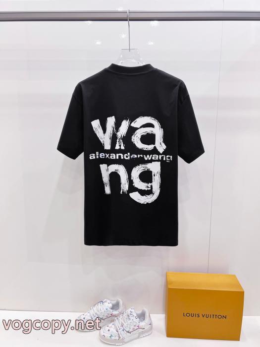 新作入荷2026 流行中アイテム 限定品も！半袖TシャツALEXANDER WANGブランド スーパー コピー_0_2