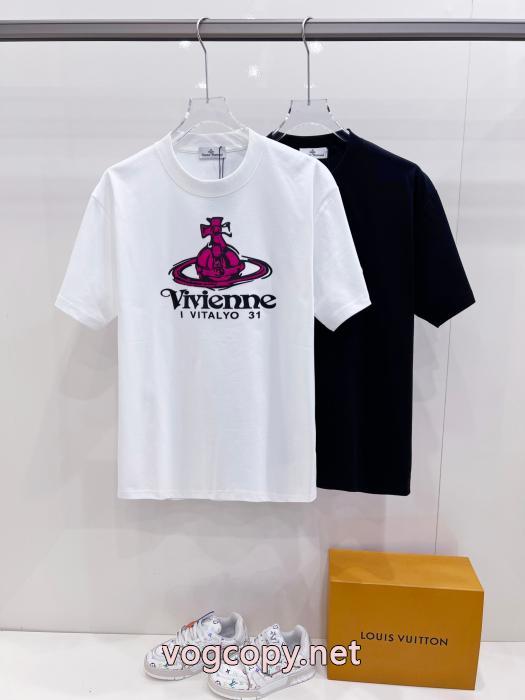 最新の品 高品質な 品質の良さ半袖Tシャツ偽物 通販VIVIENNE WESTWOOD_0_3