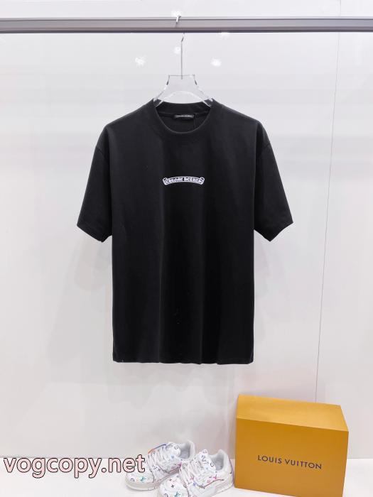 特別人気感謝SALE 品良く 有名人の愛用者が多いブランドCHROME HEARTS半袖Tシャツブランド コピー 優良店_0_1