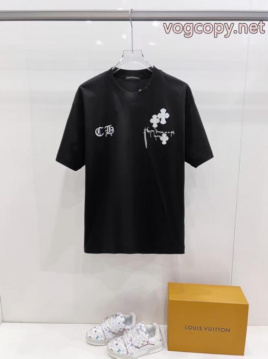 半袖Tシャツ万能な一品 安い海外限定 夏に絶対使える限定的CHROME HEARTSブランド 通販 激安_0_0