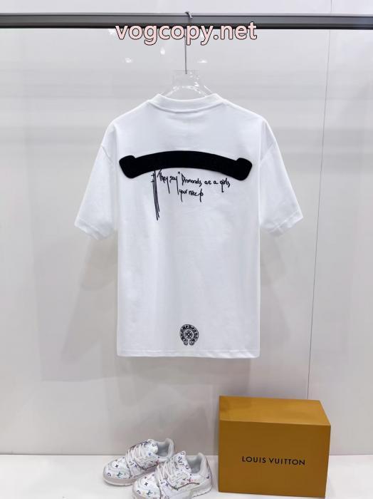 半袖Tシャツ万能な一品 安い海外限定 夏に絶対使える限定的CHROME HEARTSブランド 通販 激安_0_3