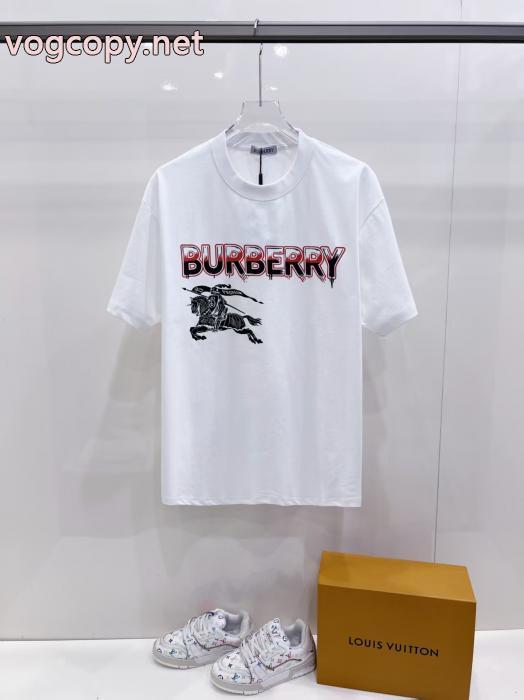 コピー ブランド 販売BURBERRY半袖Tシャツ新作 クリスマス人気商品 耐久性に優れ_0_1
