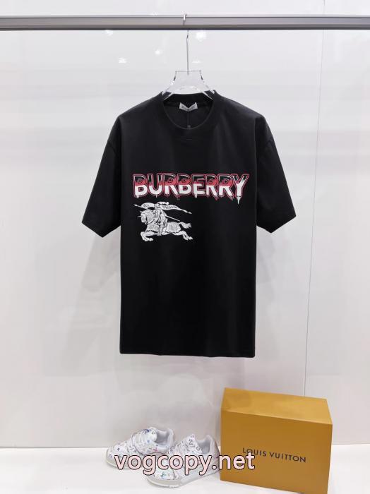 コピー ブランド 販売BURBERRY半袖Tシャツ新作 クリスマス人気商品 耐久性に優れ_0_2