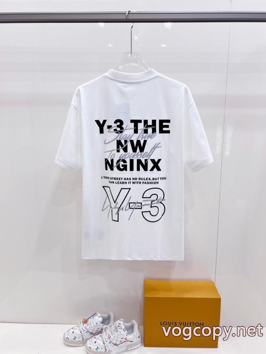 Y-3半袖Tシャツ偽物 ブランド 激安目を惹く新作 モード感の高い2026のスタイル ギフトに最高_0_0