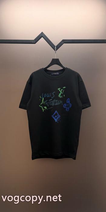LOUIS VUITTON半袖Tシャツオフィスファッション 今年発売 上質 大人気！ブランド 品 激安 通販_0_0
