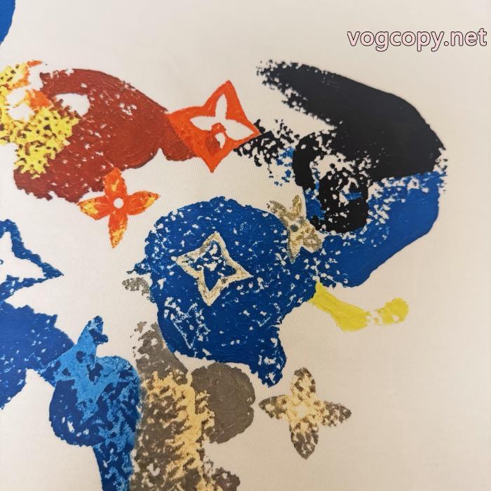天然着色 数量限定在庫限り 超軽量LOUIS VUITTONスーパー ブランド コピー半袖Tシャツ_0_4