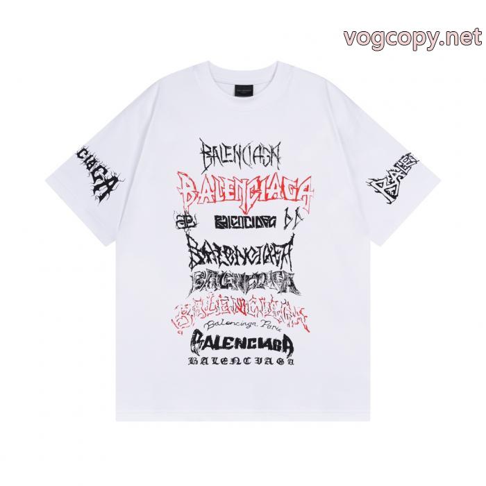 BALENCIAGA超軽量 新作で希少 韓国の人気ブランド 激安半袖Tシャツ_0_1