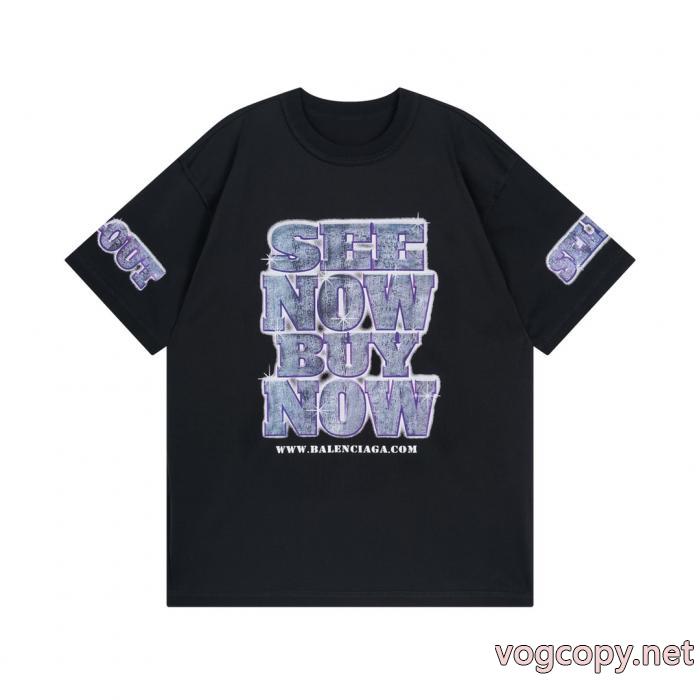 半袖TシャツBALENCIAGAスーパー コピー 通販海外限定アイテム 高級感のあるデザイン 欧米韓流/雑誌 _0_0