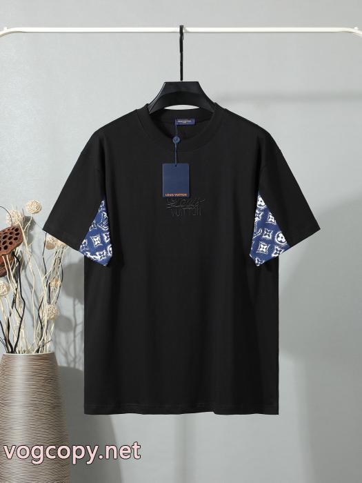 ブランド スーパー コピー 店舗半袖Tシャツ高級感も漂い 期間限定 新作限定めっちゃ綺麗色LOUIS VUITTON_0_2