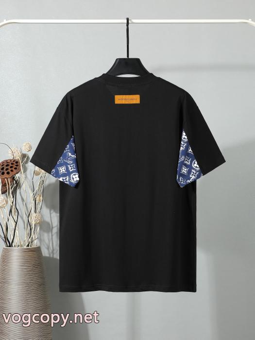ブランド スーパー コピー 店舗半袖Tシャツ高級感も漂い 期間限定 新作限定めっちゃ綺麗色LOUIS VUITTON_0_3