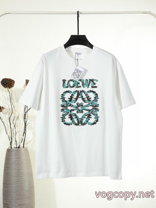 LOEWEブランド コピー 通販半袖Tシャツ完売前に 日本完売 速達EMS便_0_0
