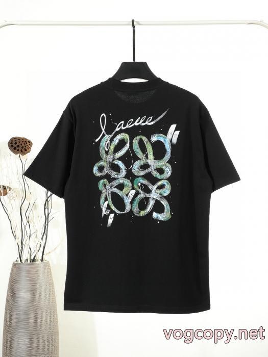 半袖TシャツLOEWE男女共用 トレンド感満点に お洒落スタイル通販 ブランド_0_2