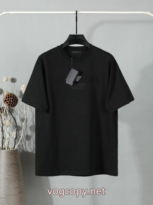 爆発的通販 SS26カッコいい  日本即完売予想PRADA半袖Tシャツブランド コピー 通販_0_1