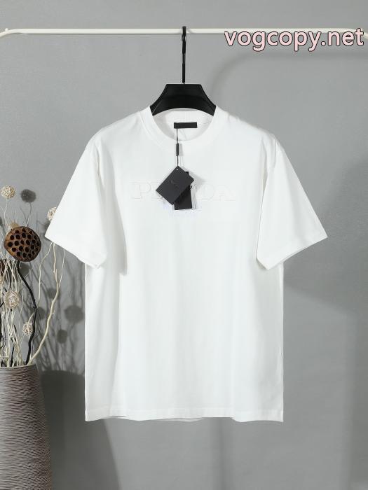 爆発的通販 SS26カッコいい  日本即完売予想PRADA半袖Tシャツブランド コピー 通販_0_3