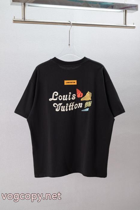 LOUIS VUITTON人気急上昇中 レビュー高い 最高品質スーパー コピー 通販 優良半袖Tシャツ_0_1