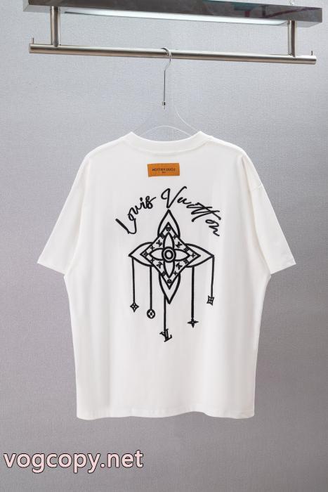 LOUIS VUITTON最新トレンドファッション新着 重宝するアイテム ファッションブランド偽物 ブランド 販売半袖Tシャツ_0_0