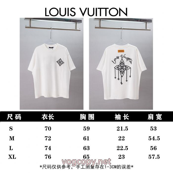 LOUIS VUITTON最新トレンドファッション新着 重宝するアイテム ファッションブランド偽物 ブランド 販売半袖Tシャツ_0_2