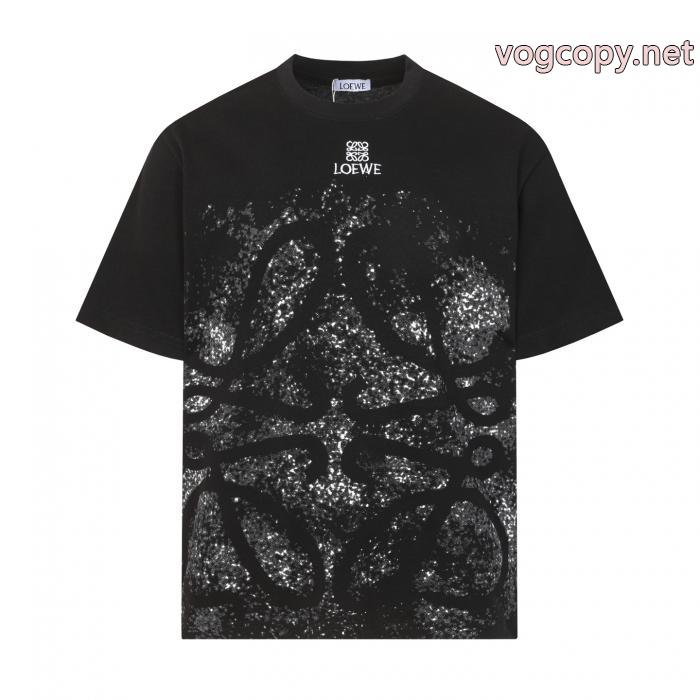 雑誌掲載モデル!! 上品低価 爆発的通販半袖TシャツLOEWEブランド コピー ショップ_0_5