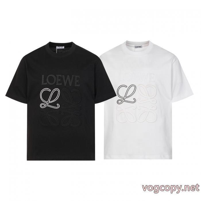 偽 ブランド個性的  最高級品質の 海外大人気ロエベ半袖Tシャツ_0_2