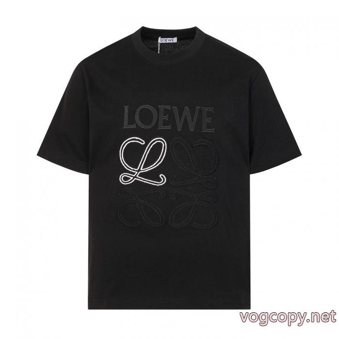 偽 ブランド個性的  最高級品質の 海外大人気ロエベ半袖Tシャツ_0_3