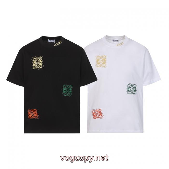 半袖TシャツLOEWE肌触りが良い 限定セール 軽く耐久性のあるコピー ブランド 優良_0_0