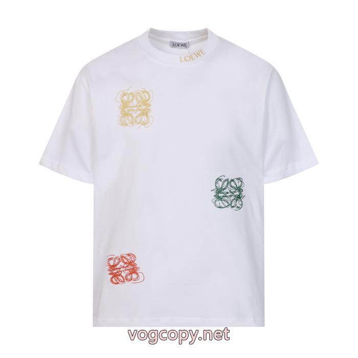 半袖TシャツLOEWE肌触りが良い 限定セール 軽く耐久性のあるコピー ブランド 優良_0_1