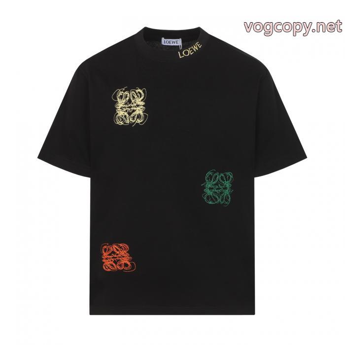 半袖TシャツLOEWE肌触りが良い 限定セール 軽く耐久性のあるコピー ブランド 優良_0_4