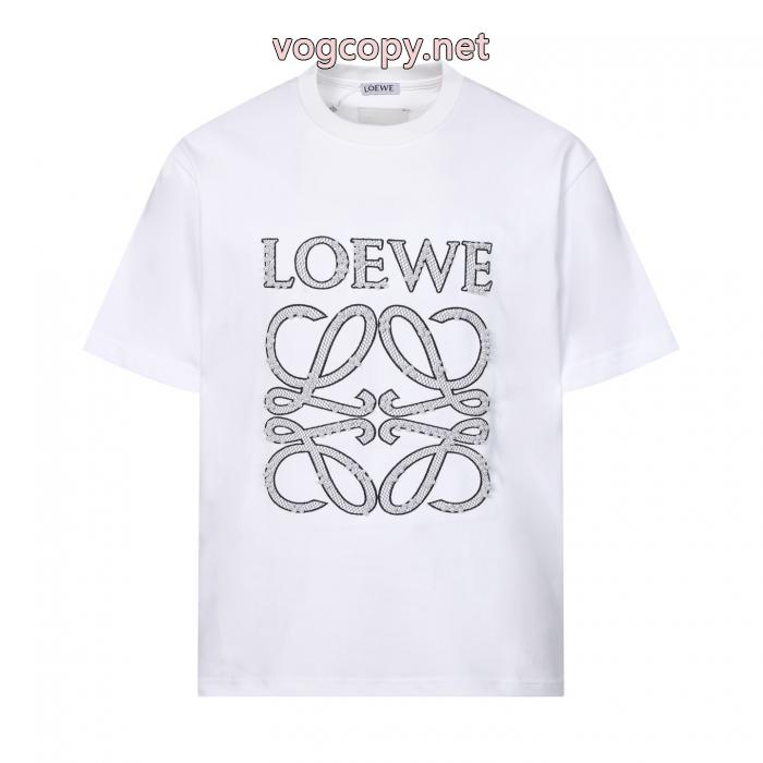 ブランド 偽物安い激安人気新作 洗練された魅力が光る 夏季新作品LOEWE半袖Tシャツ_0_1