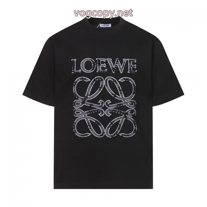 ブランド 偽物安い激安人気新作 洗練された魅力が光る 夏季新作品LOEWE半袖Tシャツ_0_2
