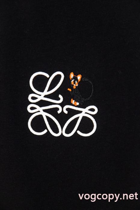 高評価の人気品  ファスナー式 新作夏の優秀アイテム偽物 ブランド 激安LOEWE半袖Tシャツ_0_1