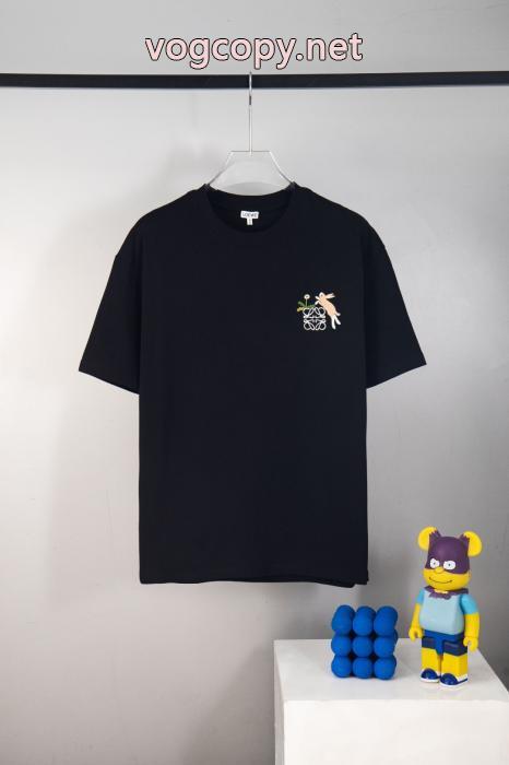 お買い得セール 型崩れしにくい 人気商品登場！偽 ブランド 販売LOEWE半袖Tシャツ_0_0