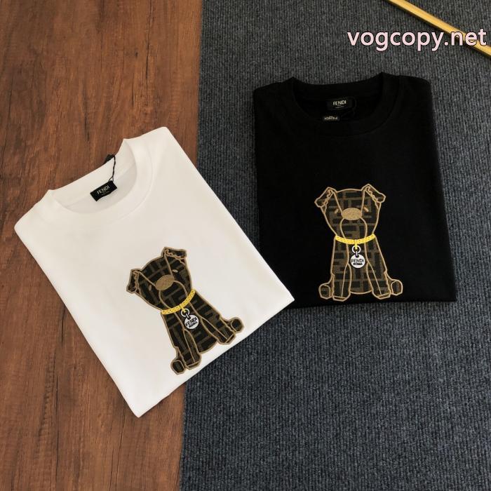 スーパー コピー 品半袖Tシャツ発表の新作モデル 風通しの良いフレア 完売間近FENDI_0_0